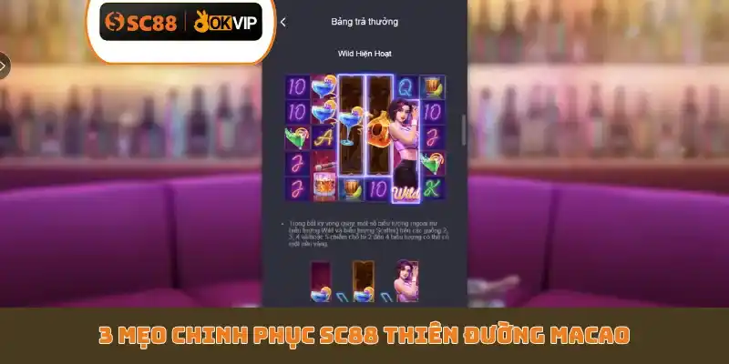 3 Cách Thắng SC88 Thiên Đường Macao Từ Cao Thủ Lão Làng - GETOXI
