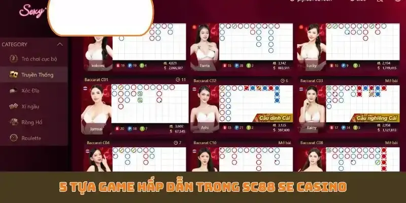 Bí Kíp Chơi SC88 SE Casino 5 Phút Thắng Lớn Từ Cao Thủ - GETOXI