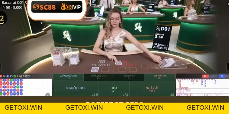 Bật Mí Mẹo Đọc Cầu Baccarat SC88 Chuẩn Chỉnh Từ Cao Thủ - GETOXI