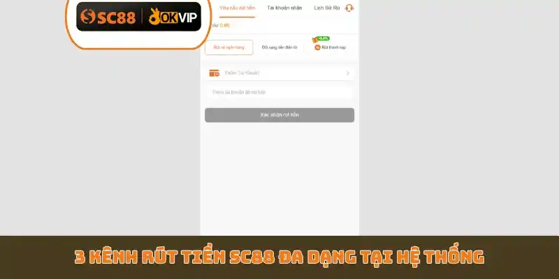 Cách Rút Tiền SC88 Về Ngân Hàng - Top 3 Điều Bạn Nên Biết - GETOXI