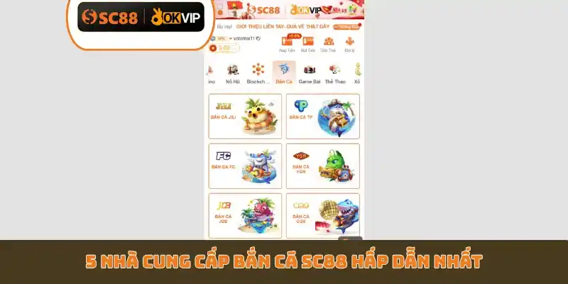 Khám Phá 5 Siêu Phẩm Bắn Cá SC88 Có Đồ Họa Cực Đẹp Mắt - GETOXI